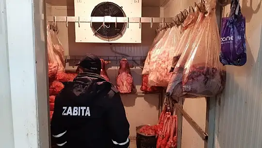 Gaziantep'te zabıtadan et denetimi