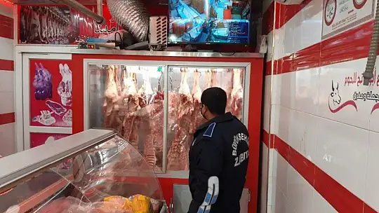 Gaziantep'te zabıtadan et denetimi