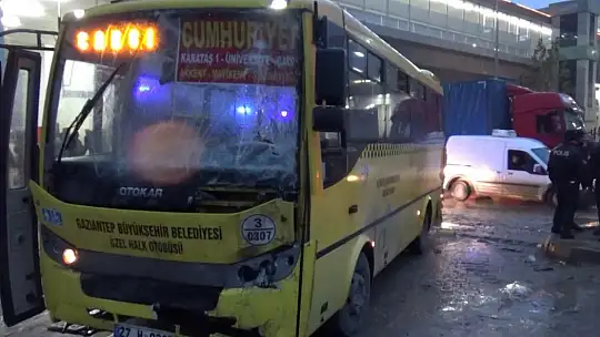 Gaziantep'te zincirleme trafik kazası: 17 yaralı
