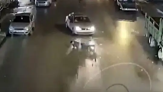 Gaziantep'teki 21 ayrı trafik kazası kameralarda