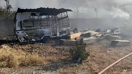 Gaziantep'teki depo yangını 6 saatte kontrol altına alındı