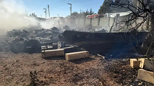 Gaziantep'teki depo yangını 6 saatte kontrol altına alındı