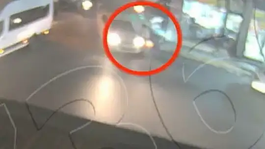 Gaziantep'teki feci trafik kazaları KGYS kameralarına yansıdı