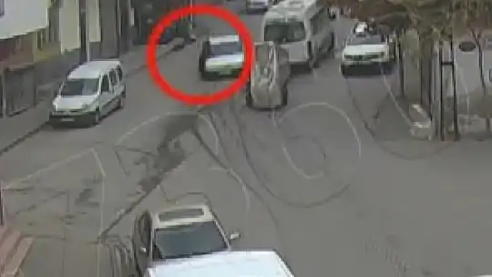 Gaziantep'teki feci trafik kazaları KGYS kameralarında