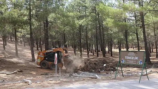 Gaziantep'teki ormanlık alanlarda tedbirler arttırıldı