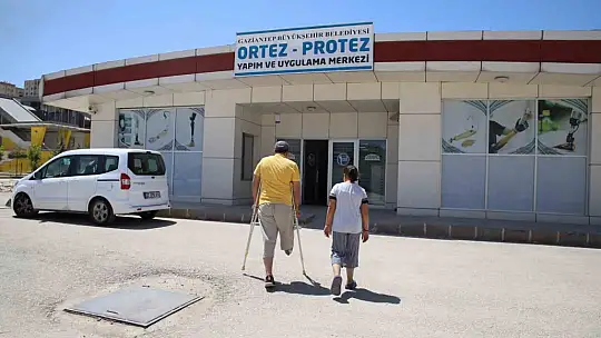 Gaziantep'teki Ortez-Protez Yapım ve Uygulama Merkezi depremzedelere umut oldu