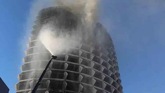 Gaziantep'teki otel yangını 5 saatte kontrol altına alındı