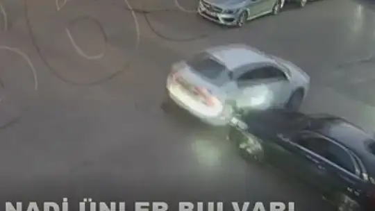 Gaziantep'teki trafik kazaları kameralara yansıdı