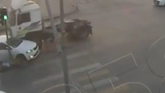 Gaziantep'teki trafik kazaları kameralara yansıdı
