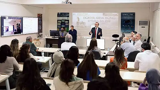 Gaziantep Üniversitesi'nde 'Dünya Gıda Günü' toplantısı