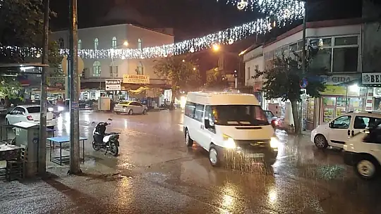 Gaziantep ve ilçelerinde sağanak etkili oldu
