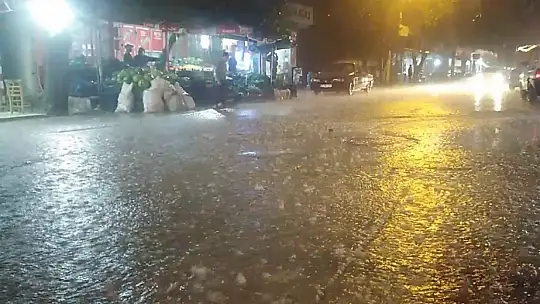 Gaziantep ve ilçelerinde sağanak etkili oldu