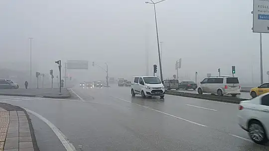 Gaziantep yoğun sis