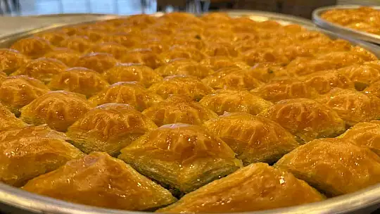 Gaziantepli firmadan 75 ton baklava ile ihracat rekoru