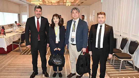 Gaziantepli halıcılar Japonya temaslarına Osaka'da başladı