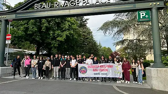 Gaziantepli öğrenciler Avrupa'yı mercek altına aldı