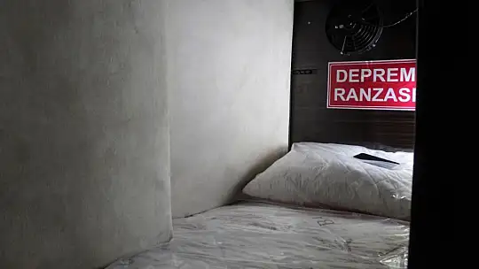Gaziantepli tasarımcıdan depremden koruyan yatak