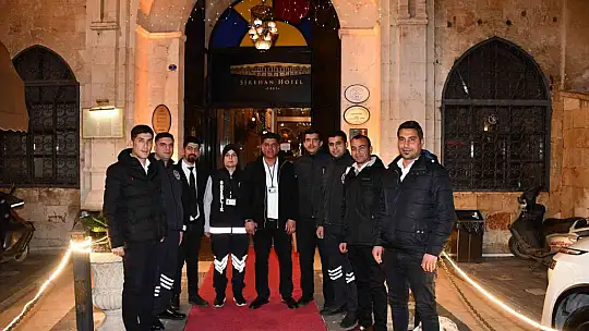 Gaziantepliler yeni yılı Şirehan'da karşıladı