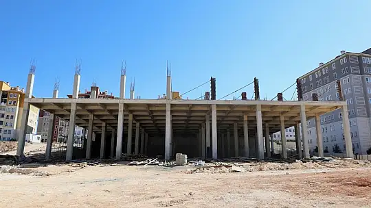 Gaziler Pazar Yeri Eylül ayında hizmete açılacak
