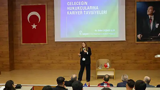 Geleceğin Hukukçularına Kariyer Tavsiyeleri