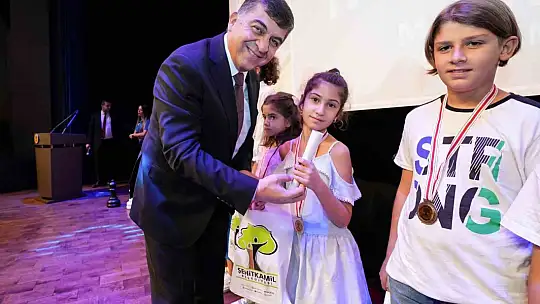 Geleceğin şampiyonları ödüllendirildi
