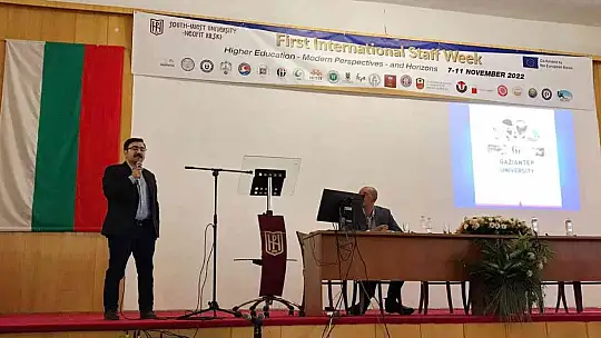 Genel Sekreter Budak Erasmus Personel Eğitim Haftasına katıldı