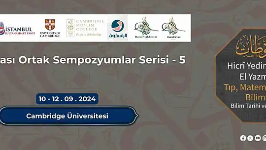 GİBTÜ'den Cambridge Üniversitesi'nde Bilim Tarihi ve Felsefesi sempozyumu