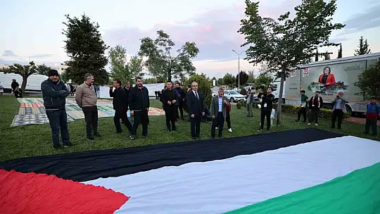 GİBTÜ öğrencilerinden Gazze'ye destek için 'Çadır Nöbeti'