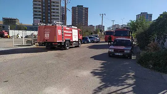 Gıda ve sanayi fabrikasında korkutan yangın