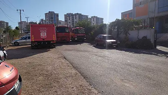 Gıda ve sanayi fabrikasında korkutan yangın