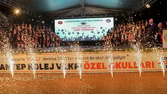 GKV Özel İlkokulu 60. yıl mezunlarını uğurladı