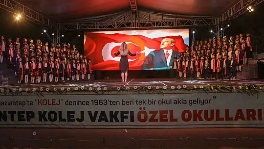 GKV Özel İlkokulu 60. yıl mezunlarını uğurladı