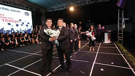 GKV Özel Liseleri 60. yıl mezunlarını uğurladı