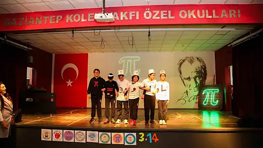 GKV Özel Ortaokulu'nda Pi temalı kostüm tasarlama yarışması