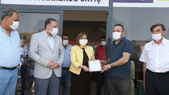Göllüce kentsel dönüşümünde dükkanlara taşınmalar başladı