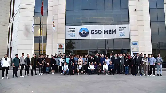 GSO Başkanı Adnan Ünverdi, üniversite öğrencileri ile bir araya geldi