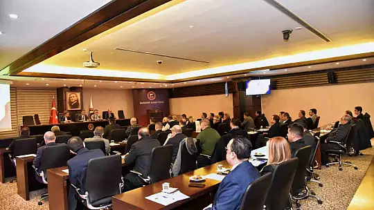 GSO'da Birleştirilmiş Plastik Sektör Toplantısı gerçekleştirildi