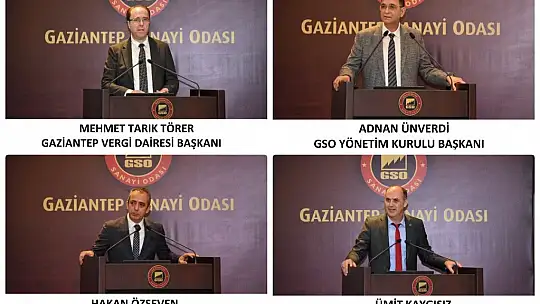 GSO'da deprem bölgesine yönelik vergi düzenlemeleri anlatıldı