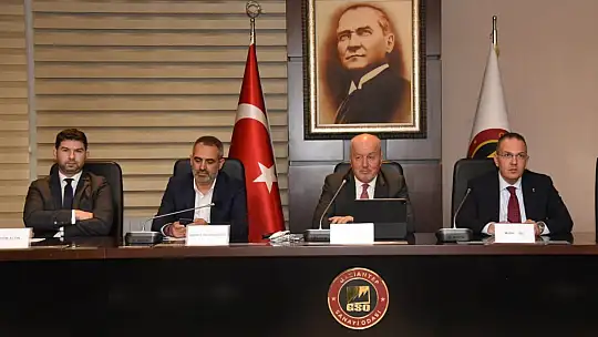 GSO'da, deprem ve endüsrtiyel riskler karşısında sigortanın önemi anlatıldı
