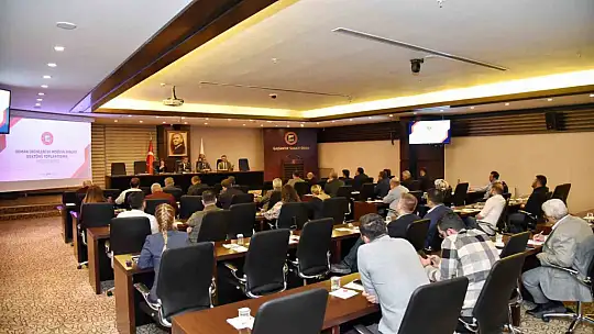 GSO'da orman ürünleri ve mobilya imalatı sektör toplantısı gerçekleştirildi