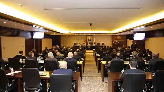 GSO'da yılın son meclis toplantısı yapıldı