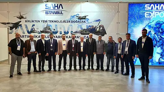 GSO'dan saha EXPO Savunma Sanayi Fuarı ziyareti