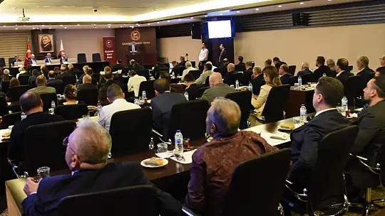 GSO Eylül ayı meclis toplantısı yapıldı