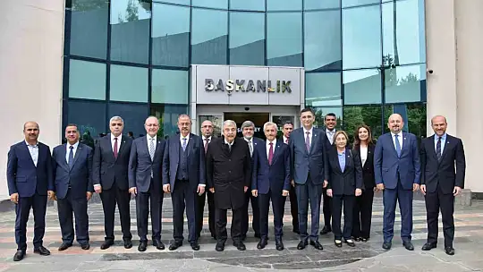 GSO heyetinden belediye başkanlarına hayırlı olsun ziyaretleri