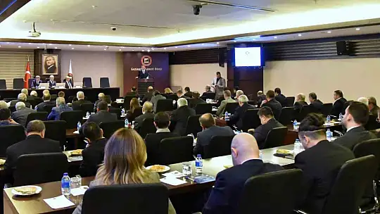 GSO Kasım Ayı Meclis Toplantısı Gerçekleştirildi