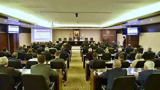 GSO Mart Ayı Meclis Toplantısı gerçekleştirildi