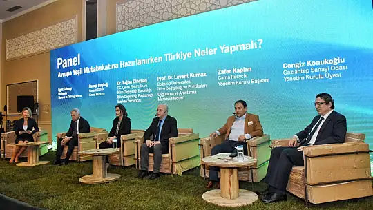 GSO Yönetim Kurulu Üyesi Cengiz Konukoğlu 'İhracatta Sürdürülebilir Gelecek' programında konuştu