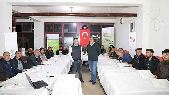 GTB, çiftçi bilgilendirme toplantılarını sürdürüyor