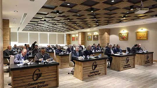 GTB'de yılın ilk meclis toplantısı