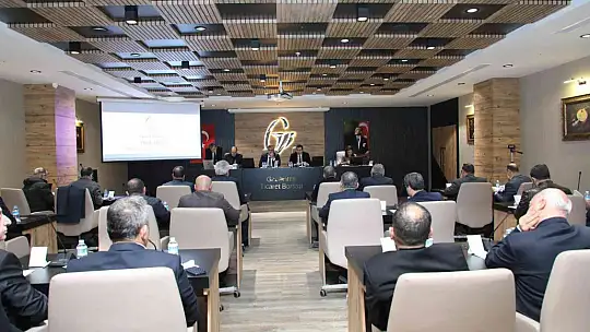 GTB'de yılın ilk meclis toplantısı